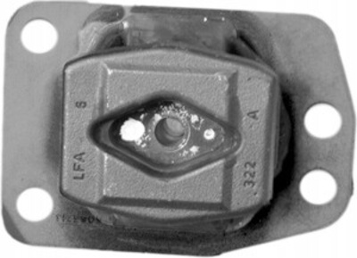 62343714 подушка крепление лапа соединитель подвеска двигатель кпп saab 9 - 5 95