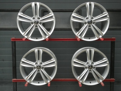 4× колесо алюминиевая volkswagen oe tiguan r - line 7.0 