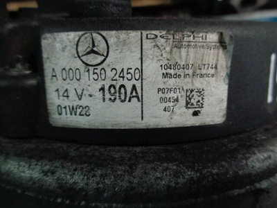 A0001502450 Генератор Mercedes E-klasse (W211) 2002 - 2006 2002 , 0001502450