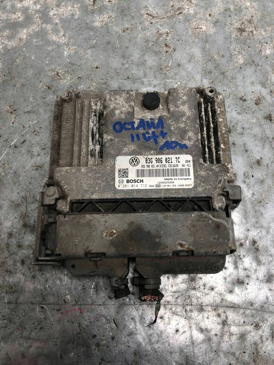 03G906021TC Блок управления двигателя 2.0 tdi bkd skoda октавия ii рестайлинг универсал