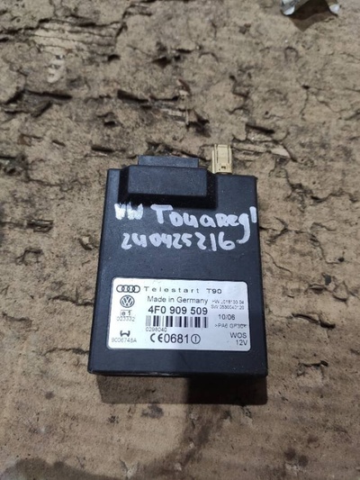 4F0909509 Блок управления автономным отопителем Volkswagen Touareg 1 2004
