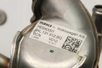 04L131512BQ Радиатор системы рециркуляции ог volkswagen гольф vii 5g1 , bq1 , be1 , be2 1.6l дизель