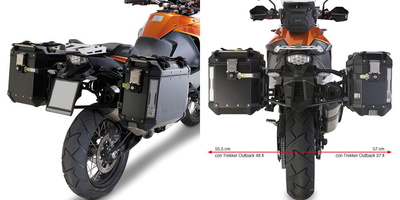 Комплект монтажный givi pl7705camkit ktm 1050 , 1190 , 1290 adventure 17 - 20