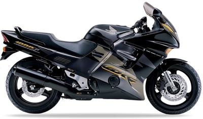 Naklejki на motocykl juula для honda cbr 1000 f 1996 - 1997 чёрный nh1da