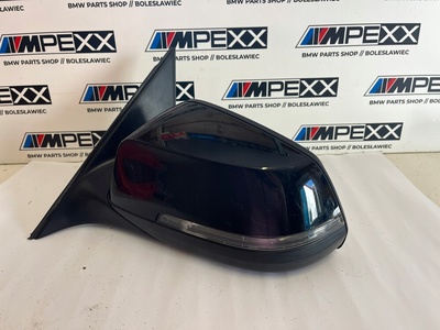 BMW F10 F11 LIFT LUSTERKO ZEWNĘTRZNE LEWE CZARNE 7PIN Bmw f10 f11 рестайлинг зеркало внешние левая черные 7pin