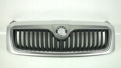 3U0853651F Решетка радиатора передняя хромированная skoda superb 1 i рестайлинг 06 - 08 9102