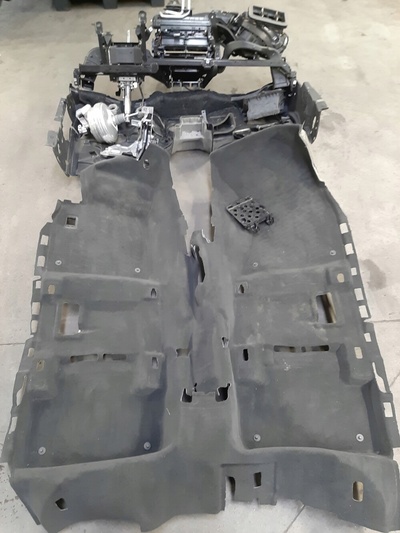 80B863021 Audi q5 ii 80a fy - 2019 2020 европа коврик покрытие пол