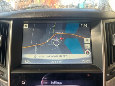 28387 Infiniti q50 дисплей экран навигации в рабочем состоянии 4gn0d