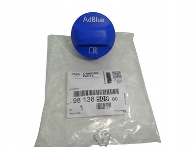 9813850980 Korek Wlewu Adblue C3 Oryginał Citroen Peugeot