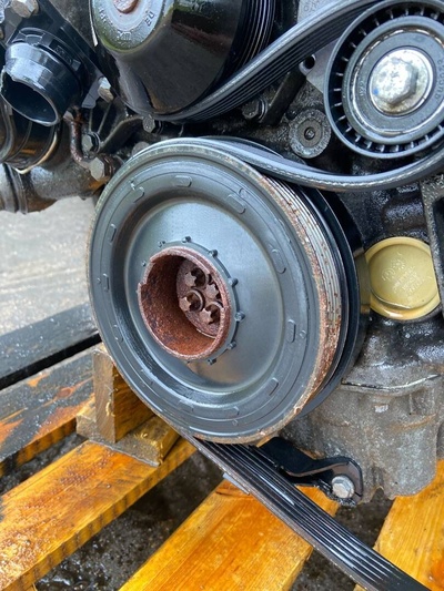 8512072 шкив коленвала BMW 3 E92/E93 2009 ,1123