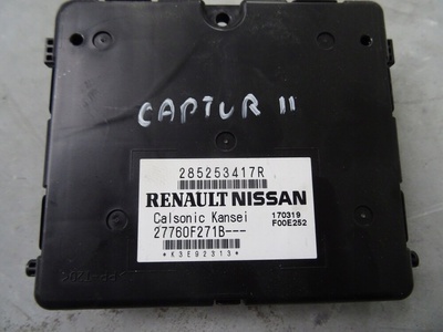 285253417R блок блок управления кондиционера renault oe