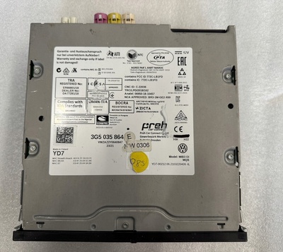 3G5035864E мультимедиа считыватель навигация volkswagen .....