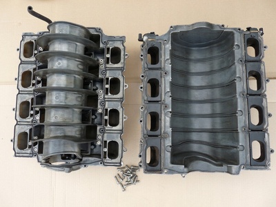 079133185AD audi a8 d3 рестайлинг 4.2 v8 fsi bvj коллектор впускной