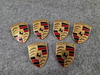 9P1853601 порше 911 9p1 значек эмблема логотип капота новый оригинал