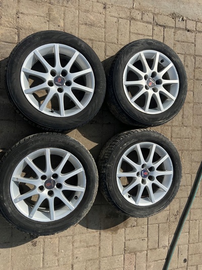 4× колесо алюминиевая saab oe saab 9 - 3 93 6.5 