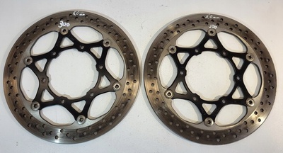 Tarcze hamulcowe przód ORYGINAŁ 5.0 mm Suzuki GsxS GsxS 1000 2022+r Тормозные диски тормозной передняя оригинал 5.0 мм suzuki gsx - s gsxs 1000 2022 r