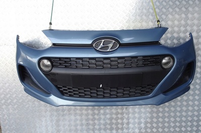 86569B9500 hyundai i10 ii бампер передний в сборе рестайлинг рестайлинг 2016 -
