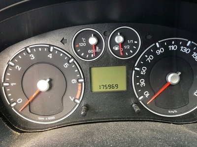 ODPALĘ Фиеста mk5 mk6 рестайлинг 2005 - 2008 двигатель голый отправка odpalę 1.3 8v a9ja a9jb