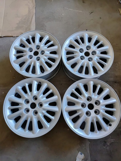 4× колесо алюминиевая chrysler oe гранд voyager 6.5 