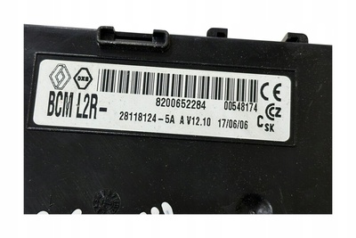 8200652284 Модуль комфорта renault clio iii br0 / 1 , cr0 / 1 1.2l gasoline
