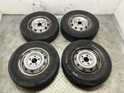 Колёса шины колёсные диски штампованные 215 / 75 16 fiat ducato iii boxer jumper 14- набор