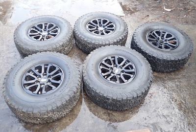 Колёса колёсные диски шины bfgoodrich all terrain lt315 70 r17 форд f150 raptor 2024
