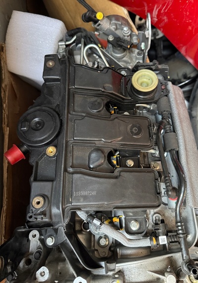 R9MD452 renault попасть lll 15 / 2018 г. 1,6dci biturbo двигатель komplet.