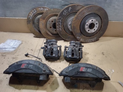 4H0615108F комплект тормозной системы Audi S8 D4 2014 , 4H0615107F, 4H0615404B, 4H0615426B, 4H0615403B, 4H0615425B, 4H0615301T, 4H0615601L
