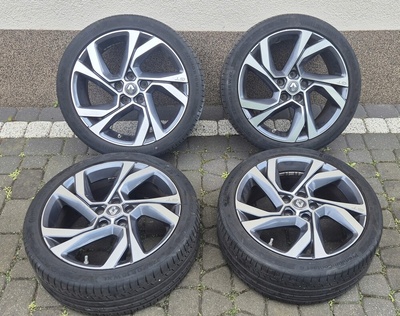 Renault талисман megane колёса алюминиевые колёсные диски 225x40 r18 lato 22 rok 5x114.3 7.6 мм