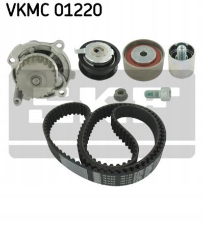 VKMC01220 skf комплект грм с ремнем + водяной насос audi