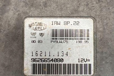 9626654080 Блок управления двигателя экю citroën evasion 22 , u6 2.0l gasoline