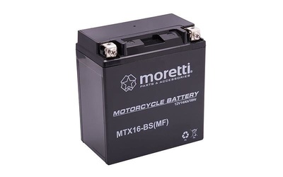 5906312729774 аккумулятор гелевый motocykl mtx16 - bs 12v 14ah 230a