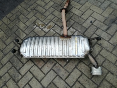 TUCSON I 2.0B TŁUMIK KOŃCOWY Hyundai тусон i 2004 - 2010 rok 2.0b глушитель конечный