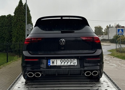 Układ wydechowy wydech tłumik końcowy Golf VIII 8 R 2.0 TSI ! системы выхлопной выхлоп глушитель конечный гольф viii 8 r 2.0 tsi !