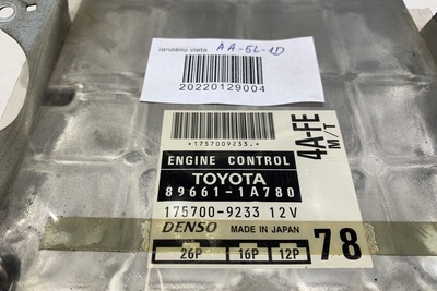 896611A780 блок управления двигателя экю toyota corolla _e11_ 1.6l gasoline 79kw