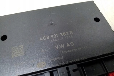 4G8907383B блок крюка фаркопа audi a6 4g2 , c7 , 4gc 3.0l дизель 180kw