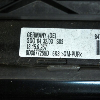 8D0877255D Люк в крыше volkswagen passat b5 3b3 1.9l дизель 96kw 2002