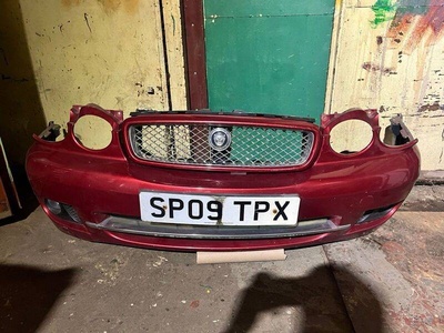 C2S47184XXX Бампер передний Jaguar X-Type [2008-2009] рестайлинг