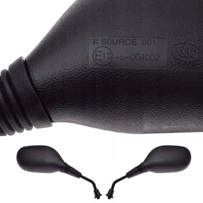 LUSTERKOGWINT8MM 2× большие зеркала универсальные для skutera motocyklowe quada мотор m8