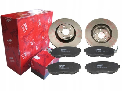 GDB3328DF1437 тормозные диски колодки trw передняя subaru forester sg