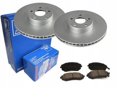 13.04605787.2 тормозные диски колодки ate передняя subaru forester sf sg