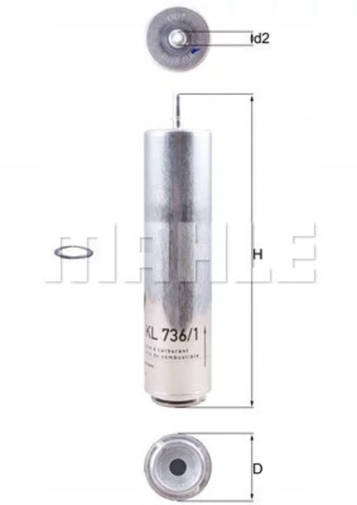 Масса klejąco-uszczelniająca forch k 126 310ml чёрный