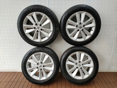 Renault scenic iii алюминиевые колёсные диски колёса 17 5x114,3 215 / 55r17 całoroczone комплект