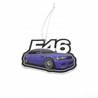 Zawieszka zapachowa для автомобиля , автомобиля - bmw e46 синяя