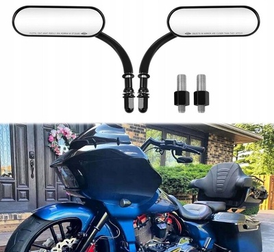 CB11016 зеркала тупик motocykla uniwersalnego m8 m10 для harley softail street glide
