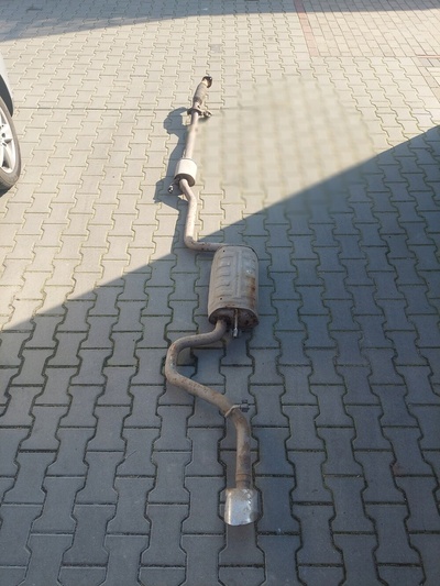 KIA CEED II LIFT 1.6 CRDI HB TŁUMIK WYDECH Kia ceed ii рестайлинг 1.6 crdi хэтчбек глушитель выхлоп