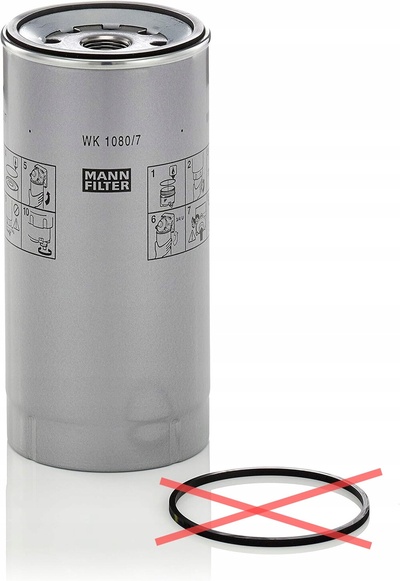 WK1080 mann-filter вк 1080 / 7 x фильтр топлива