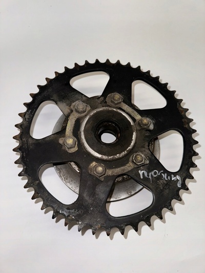 K72222 Зубчатая рейка задняя ступица колесо hyosung aquila 125 200 250 gv