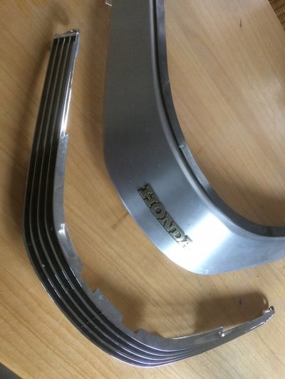 Honda голд wing gl1500 жабо логотип хром решетка