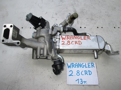 901121829 радиатор выхлопных газов джип wrangler 2.8crd